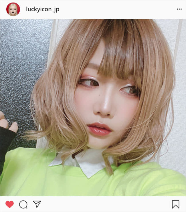 ミミピンク カラコンMimi Pink・Instagramレビュー1