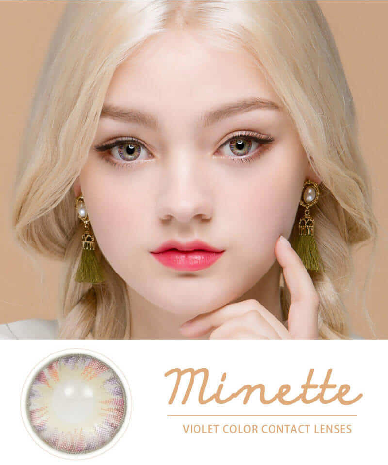 Minette Violet 韓国カラコン通販のラッキーアイコン