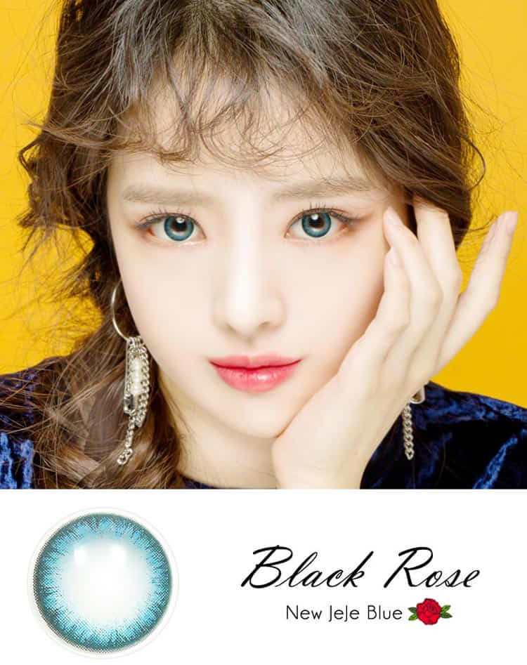 Black Rose ジェジェブルーカラコン1