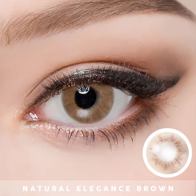 UVカットカラコンナチュラルエレガンス・ブラウン Natural Elegance Brown3