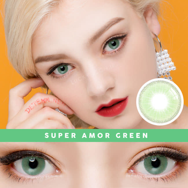 UVカットカラコンスーパーアモールグリーン Super Amor Green2