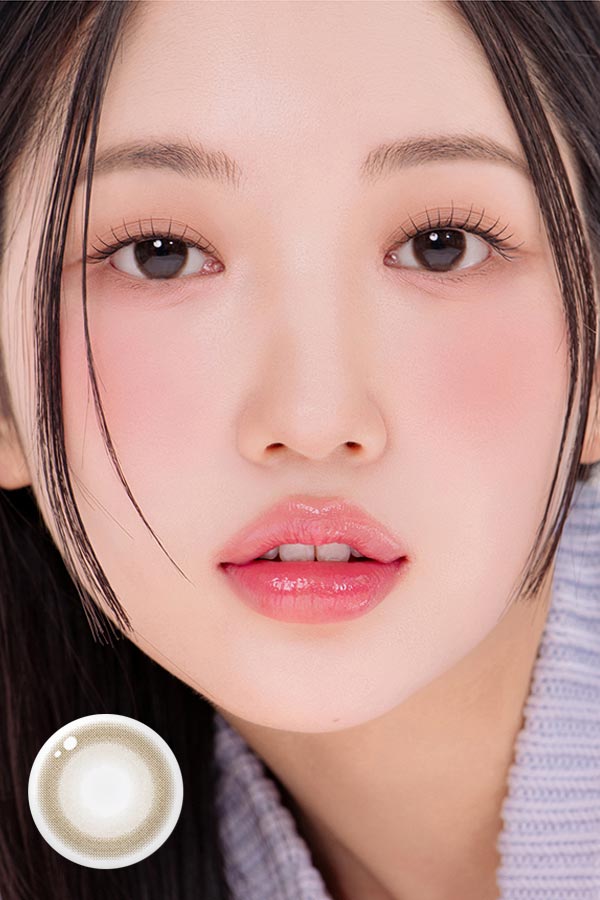 GNGカラコンナチュラル系 ミルキーウェイ ブラウンカラコン