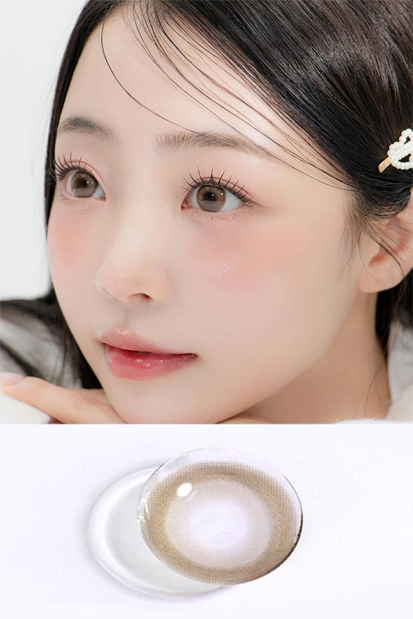 Milky Way Shea Pure Brownシリコーンハイドロゲルカラコン