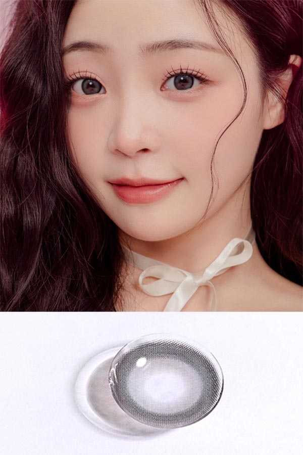 Milky Way Pure Grayミルキーなツヤ感 ピュアグレー カラコン