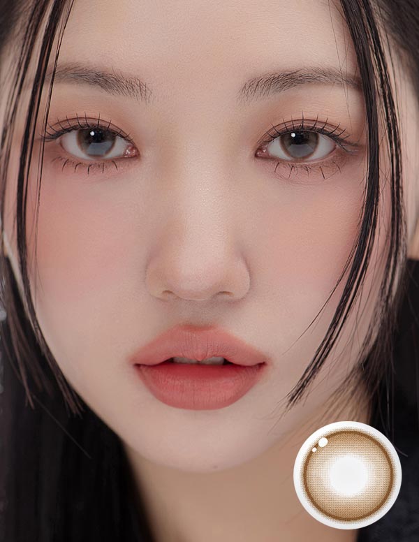 GNGカラコンシリコーンハイドロゲル素材 スイートチョコブラウン カラコン
長時間でも快適な装用感