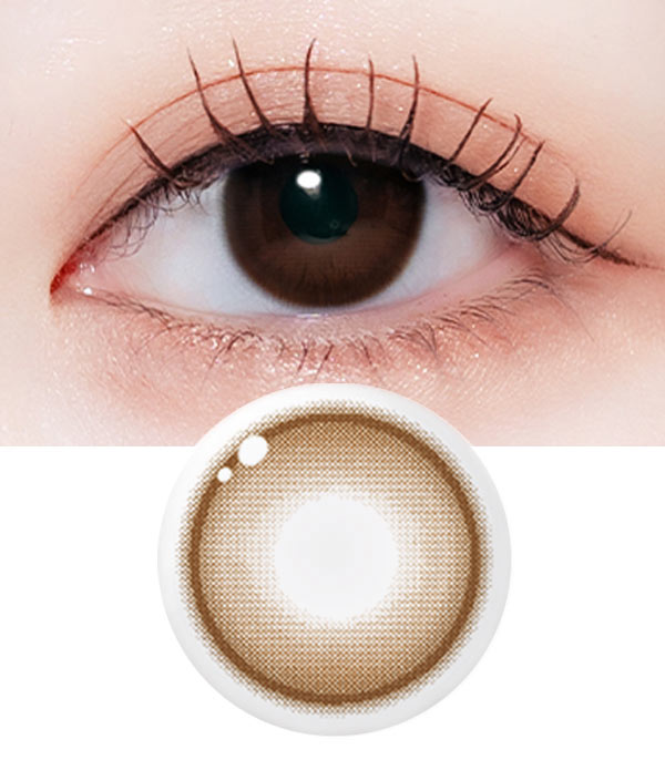 甘くとろけるスイートチョコブラウン カラコン
デイリー使いにぴったりの自然な仕上がり