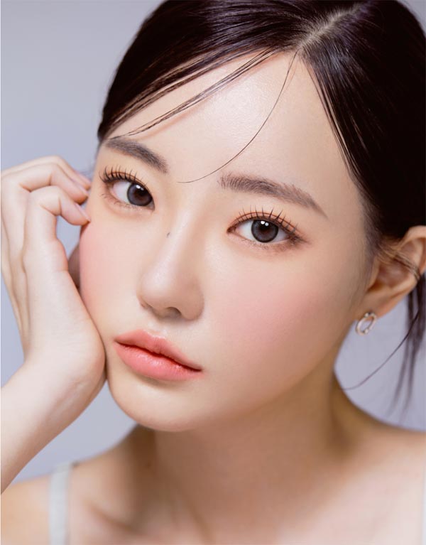 
目にやさしいハニーシュガ グレーブルーライトカラコン｜アンチブルー