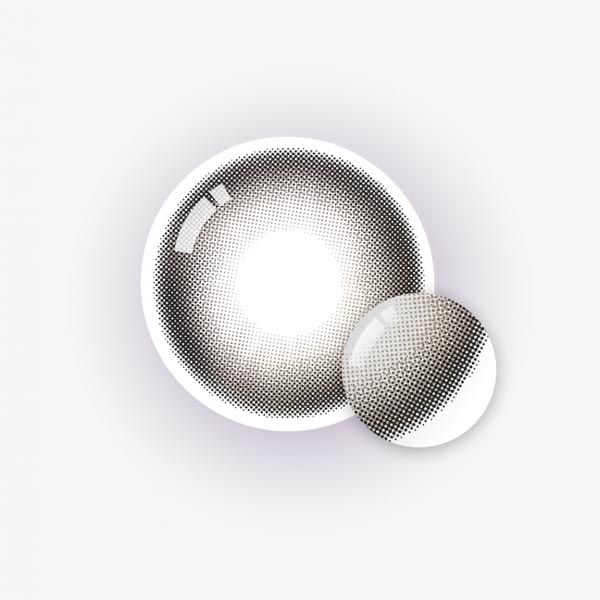 
日常使いしやすいムーヴ アッシュグレーカラコン