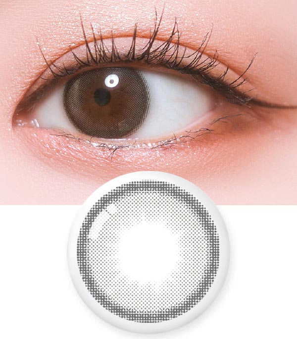 
カラーポップ グレーカラーのカラコン アンチブルー
