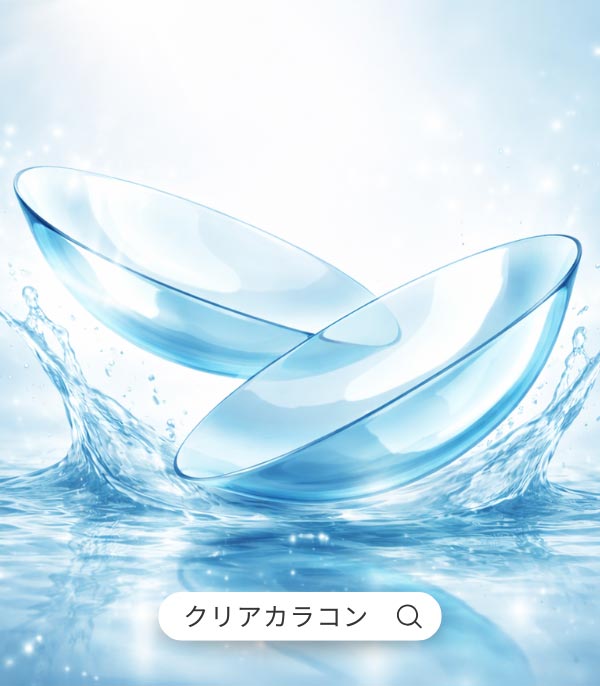 
ピュアクリアカラコン クリアレンズ
