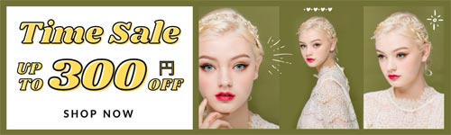 TIME SALE up to 30%off ・カラコン度なし度あり <